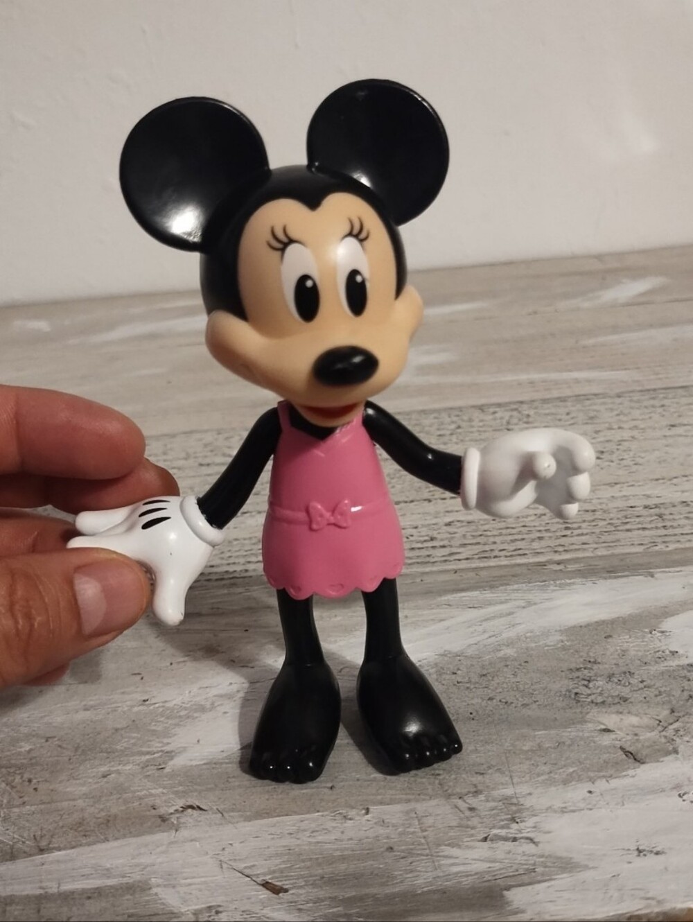 Disney Minnie Mouse Figure 5.5" Pink Dress